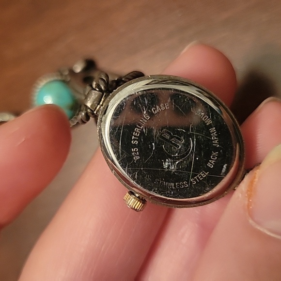 RARE* Vintage CORAZON Sterling Silver 925 Japan Ladies Watch - Picture 4 of 7